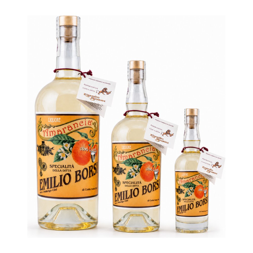 EMILIO BORSI AMARANCIA CON LATTE – Liquore