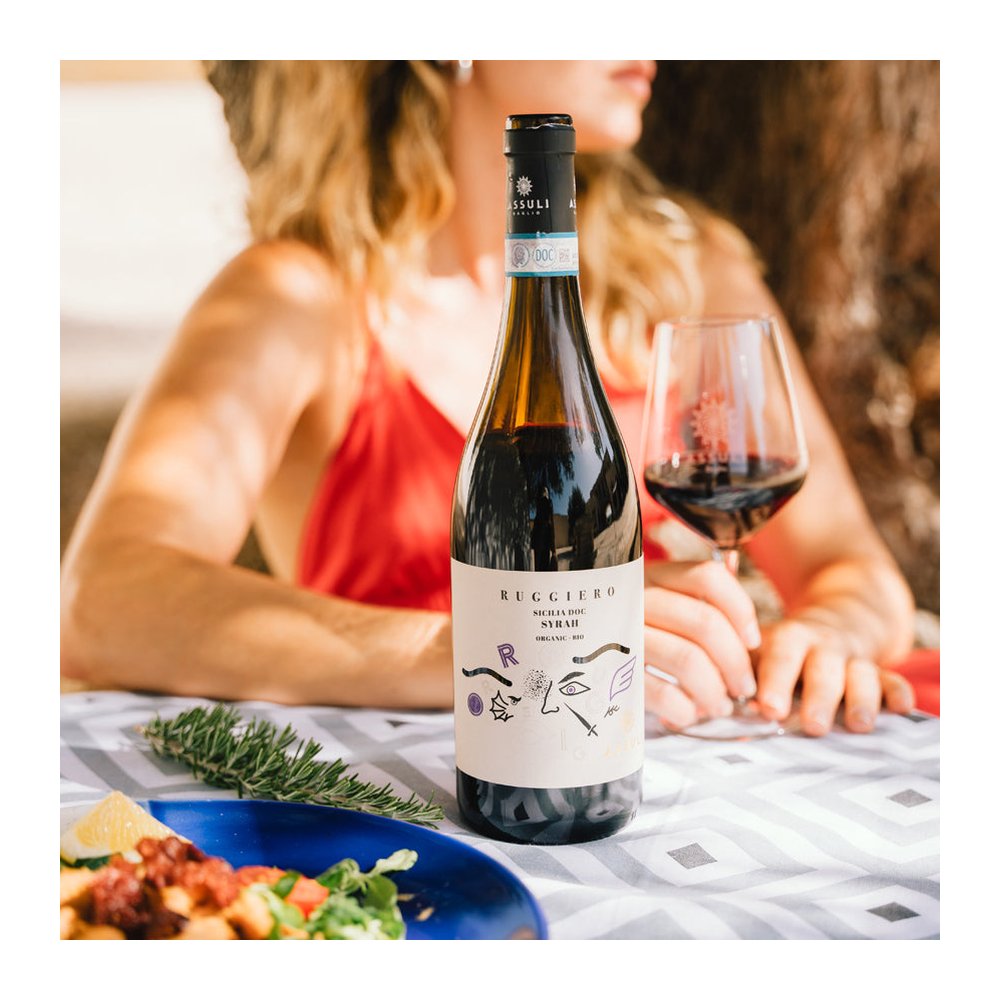 ASSULI RUGGIERO SYRAH DOC SICILIA BIO – Vino rosso