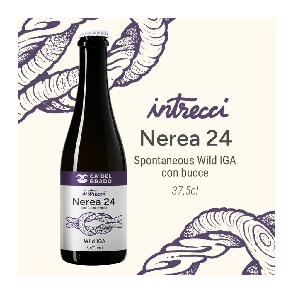 INTRECCI NEREA – Wild Italian Grape Ale