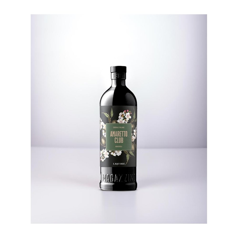 LIQUORE AMARETTO CLUB CORDIALE ITALIANO – Liquore Mandorle&Bergamotto