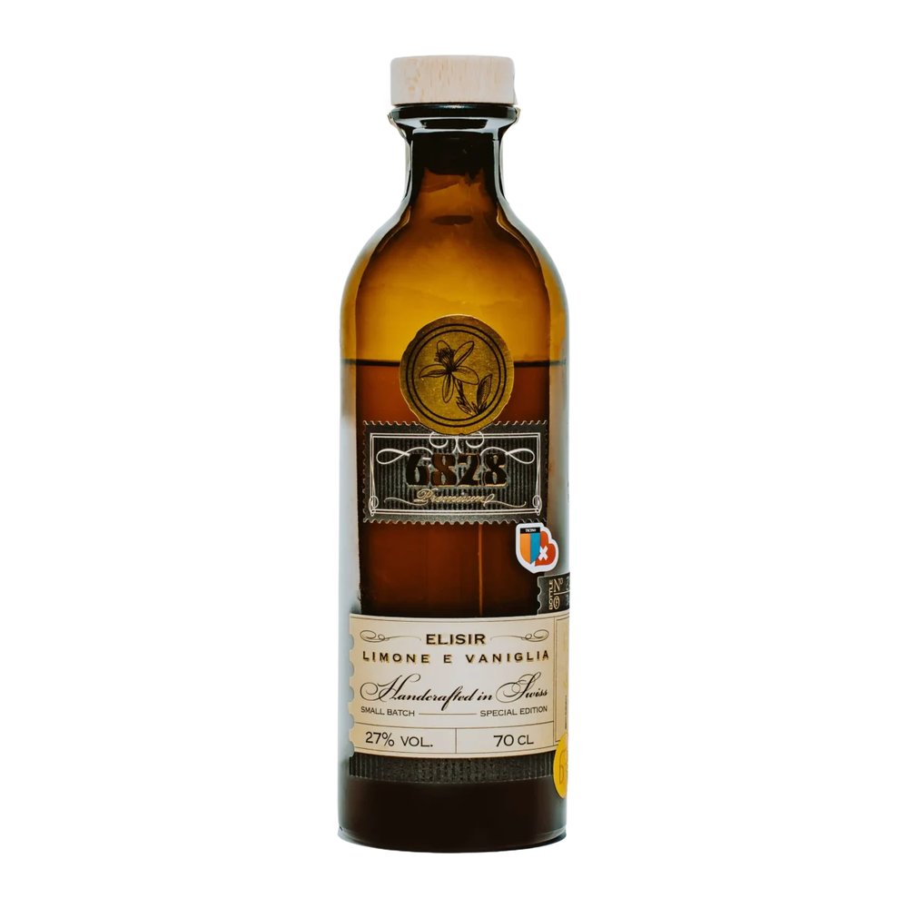 6828 PREMIUM ELISIR LIMONE E VANIGLIA 5 cl – Liquore con limone e vaniglia